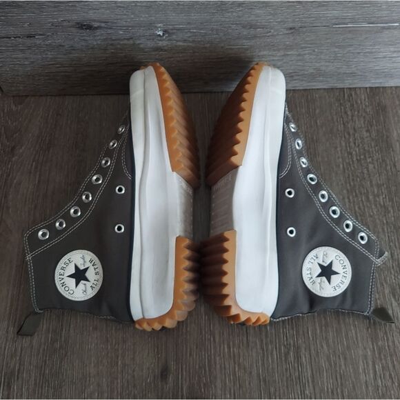 Converse Unisex Run Star Hike Hi (olive / cargo khaki / white / black) Womens 8 - Picture 6 of 10